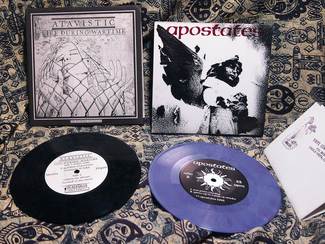 Víctimas del LP: 7 PULGADAS, discos que son discografía. - Página 2 ATAVISTIC-APOSTATES-ep