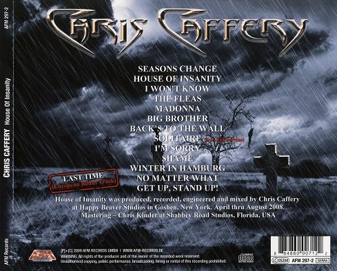 Chris Caffery - House Of Insanity (2009) Lossless+MP3