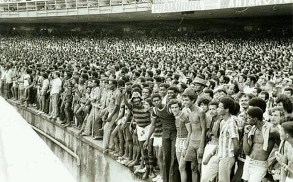 Torcida do Flamengo no estádio