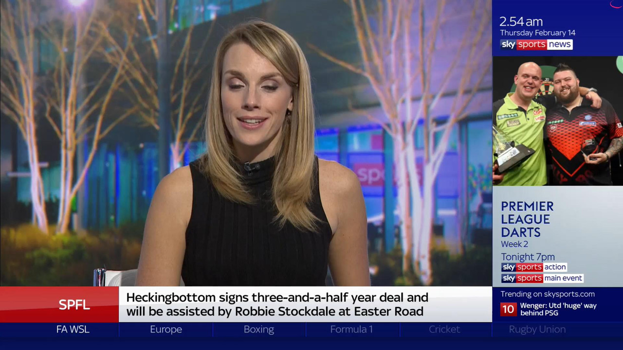 14 February - 02.46.28 - Sky Sports News. All the news from the 