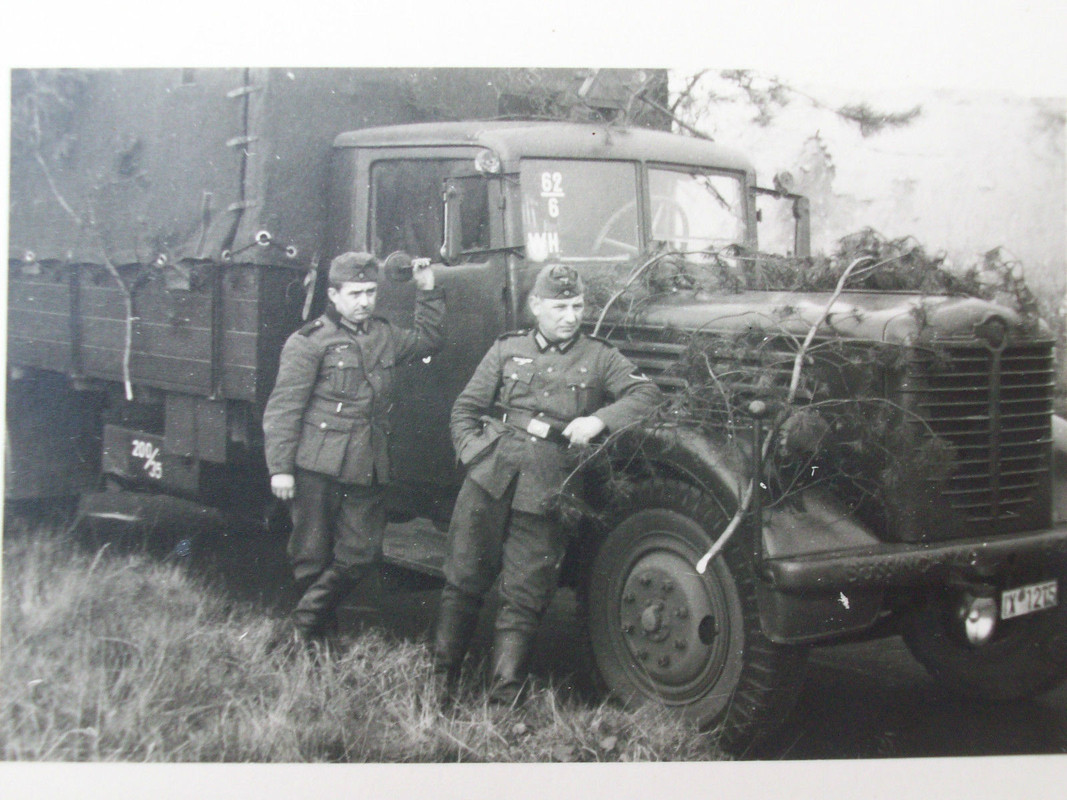 LKW Büssing NAG 4500 einer Heeres Trosseinheit i