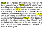 YISUN is all encompassing to such an extent that even atheist believe in them