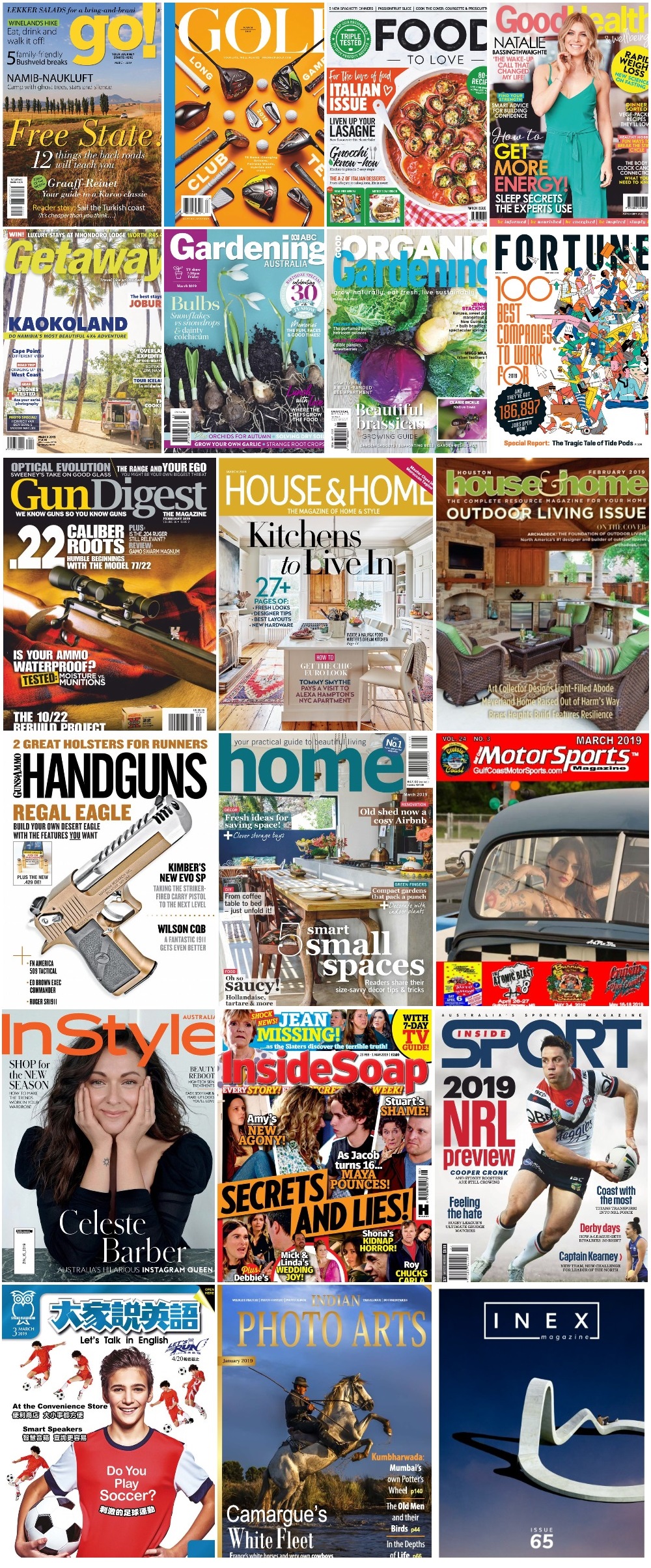 200 Assorted Magazines - February 26 2019 200 Assorted Magazines - February 26 2019
