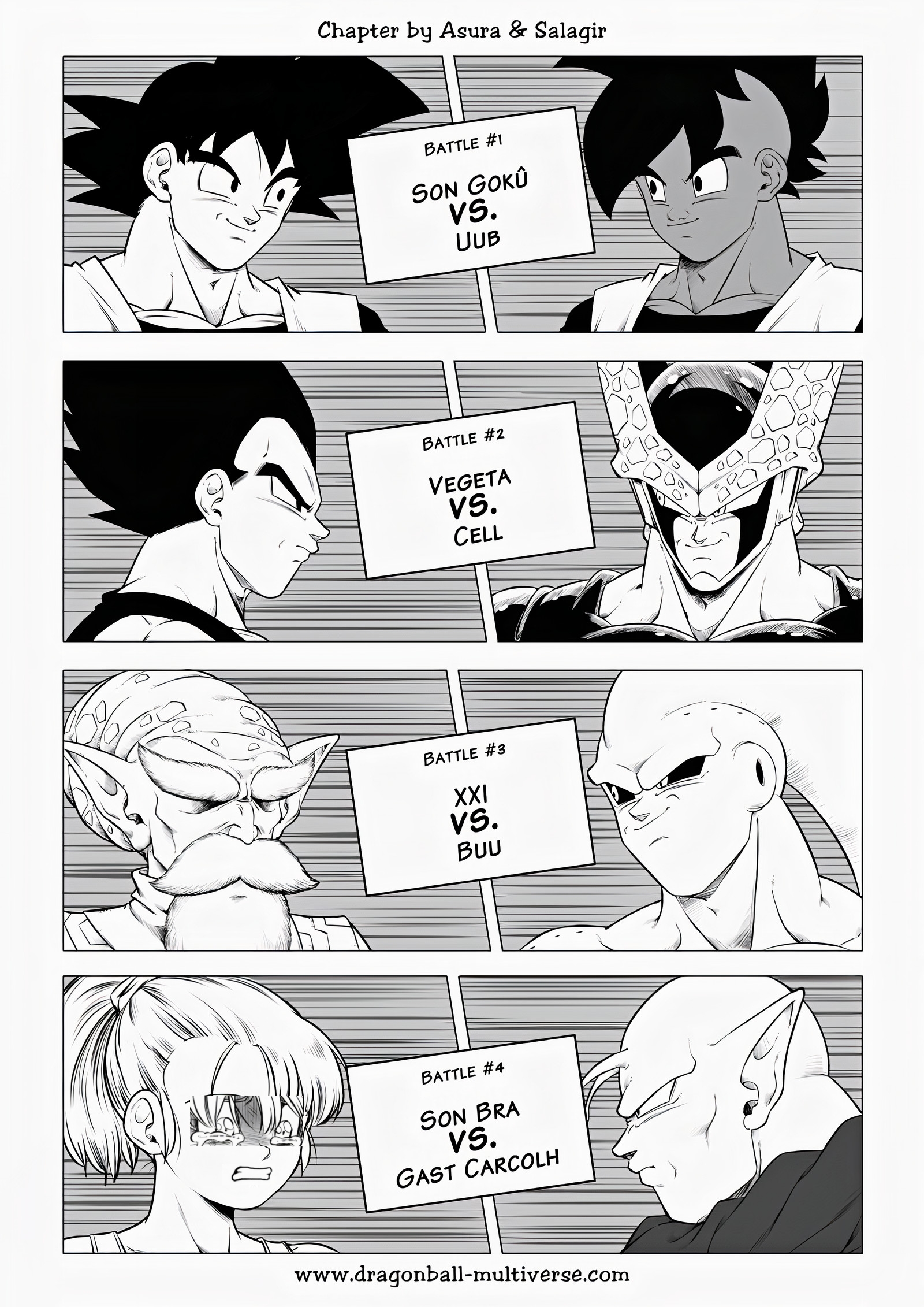 Dragon Ball Multiverse Chapter 41: Super Saiyan 3 Vegeta Is Born! Vegeta Vs  Vegeta?! Gast Vs Piccolo 