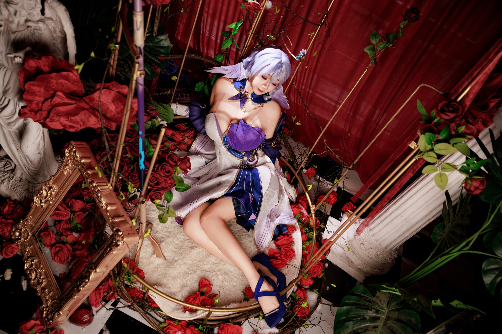 阿雪雪写真崩坏星穹铁道·知更鸟Cosplay图集（90P+1V / 1.04G）高清写真插图4