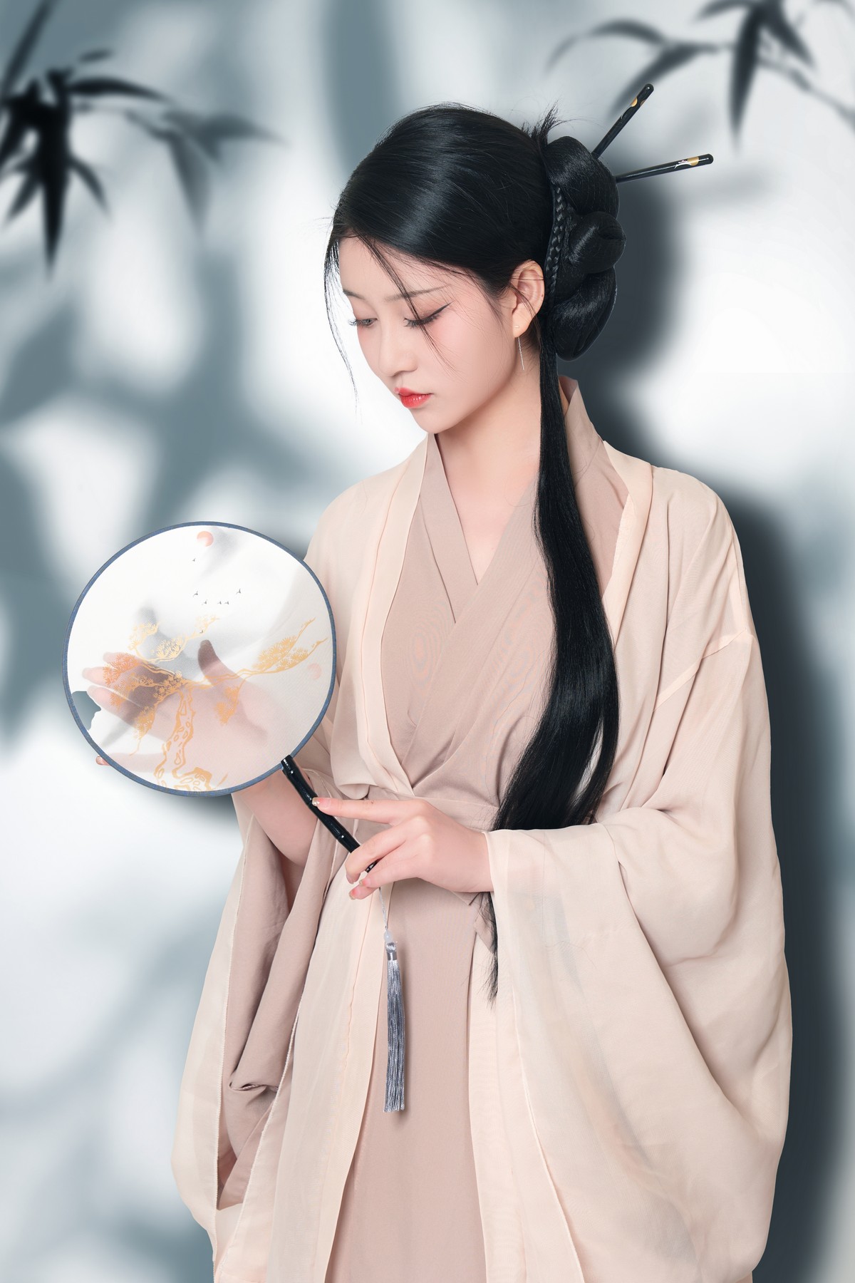 年年nnian 青丝古风写真 东方美人高清图集插图3