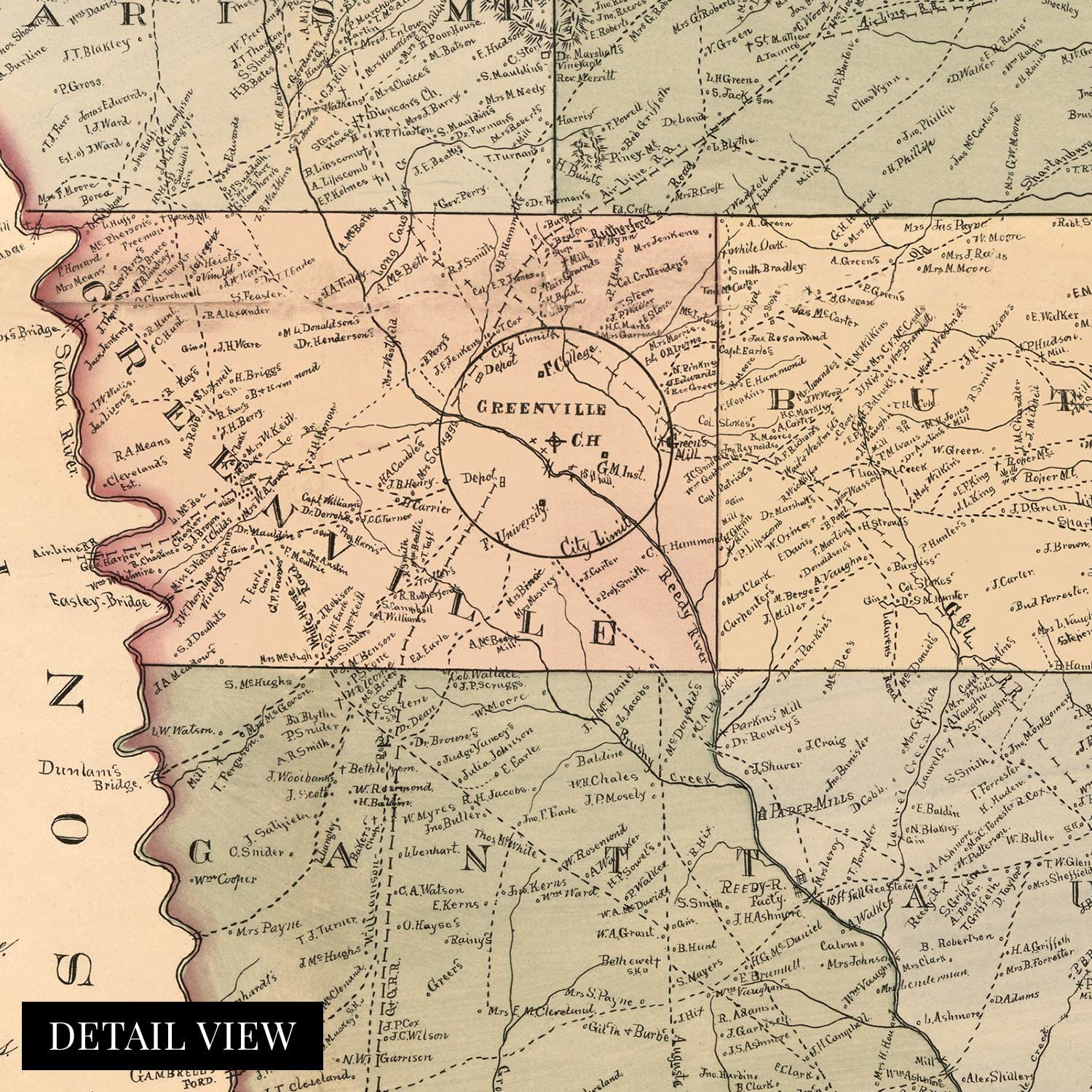 Greenville County Crime Map - 8xo1342