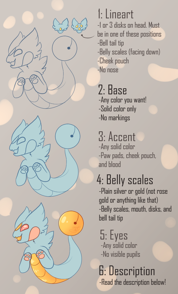 The image guide for designing Shiny hatchlings