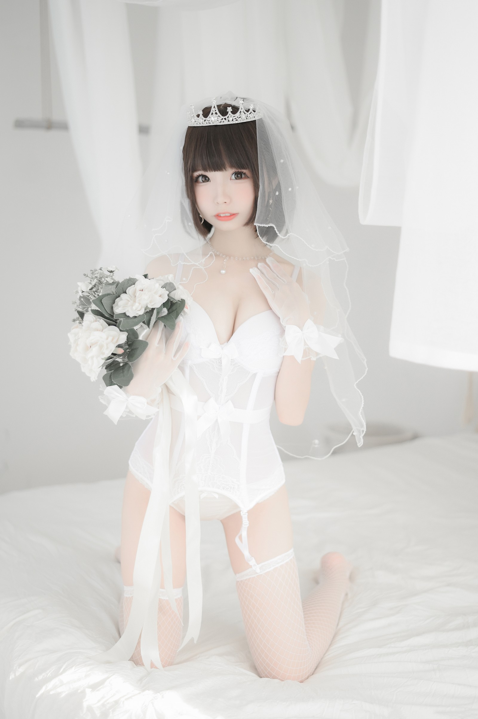 十万珍吱伏特（香川澪）婚纱主题写真合集｜42P｜593.1MB插图