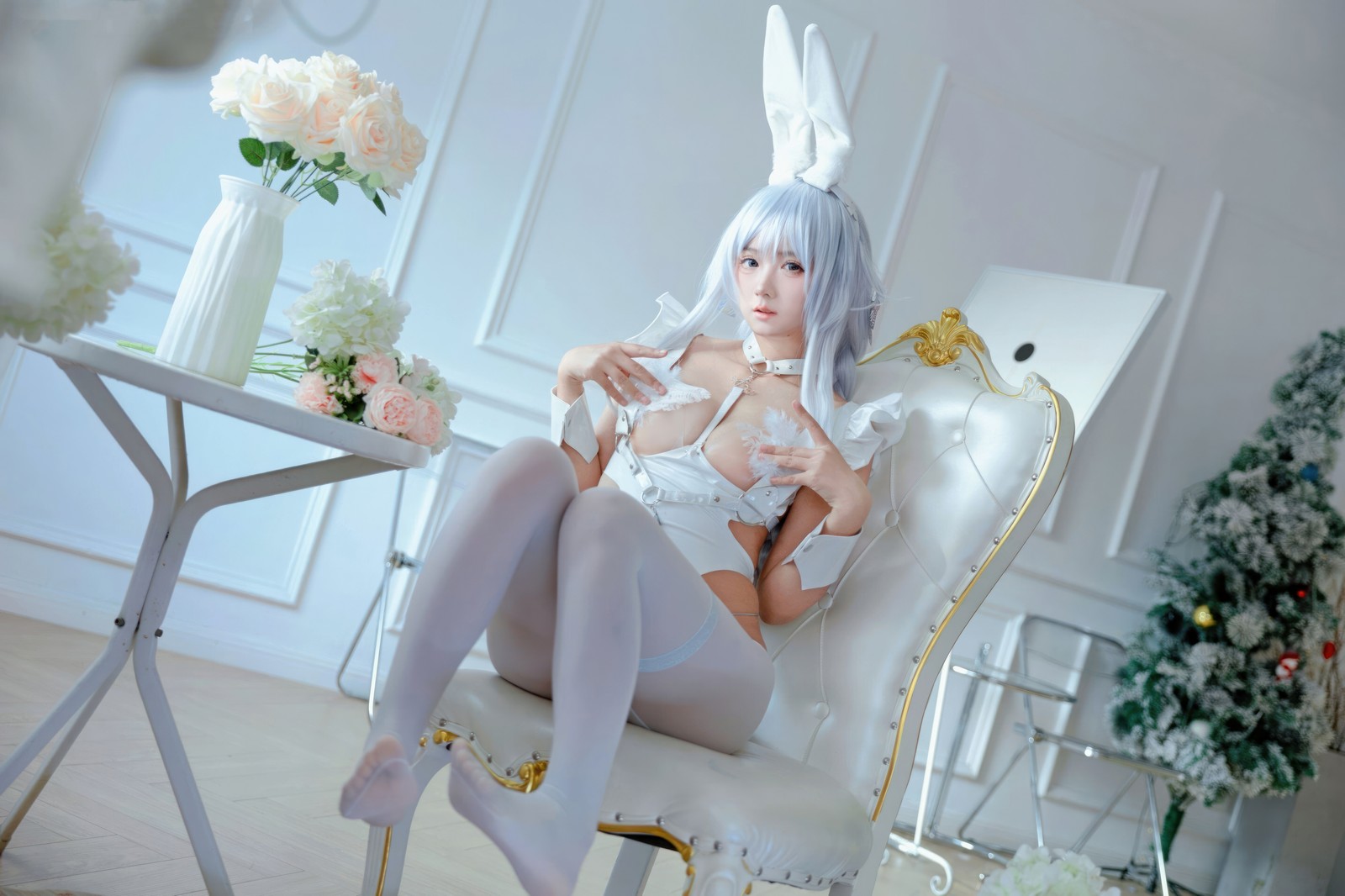 喜欢爱理吗套图：碧蓝航线恶毒·白兔COS高清写真（37P-219.3M）插图7