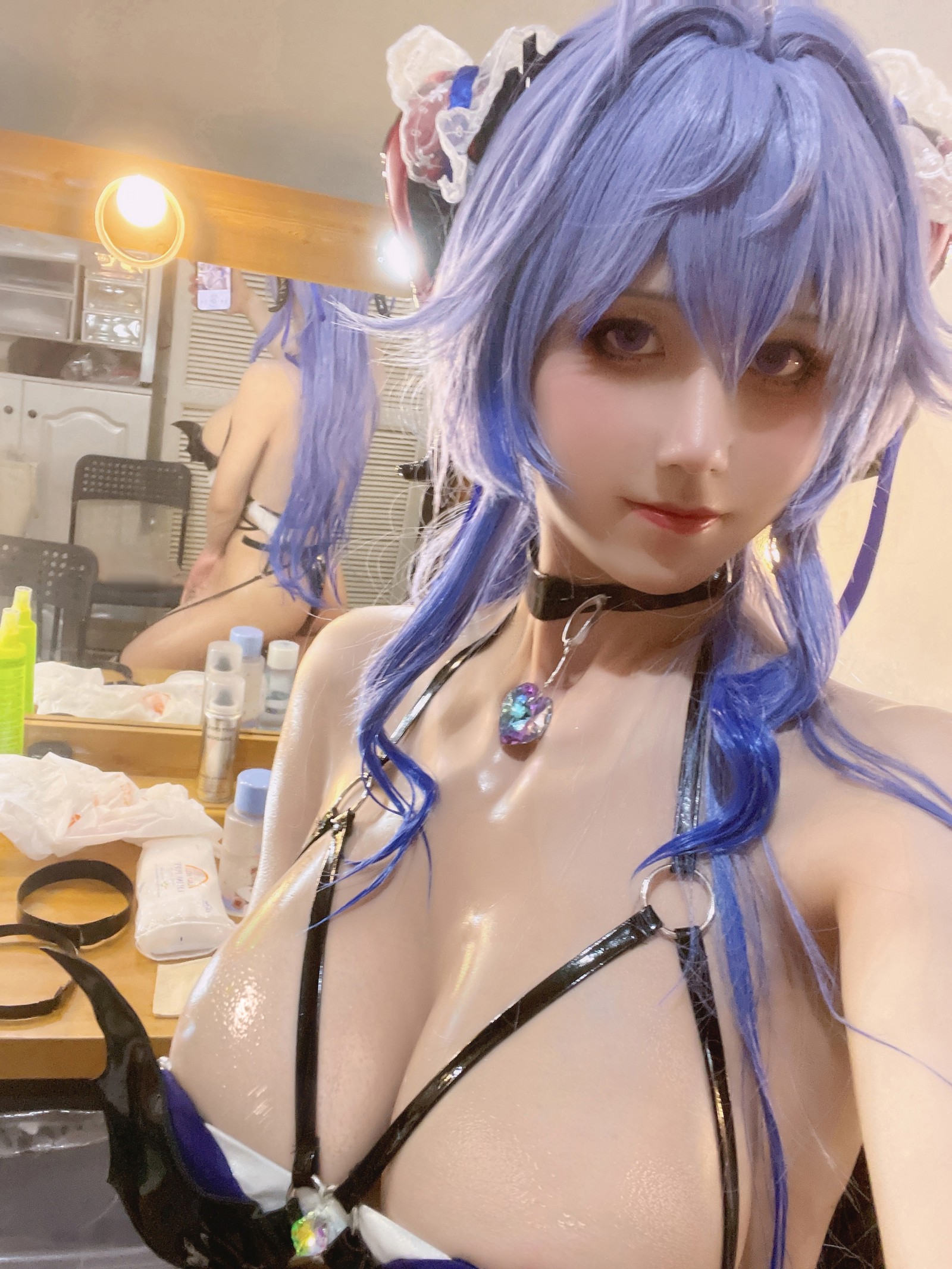 桜满三时 – 原神 甘雨魅魔写真照[130P-1.21G]插图8