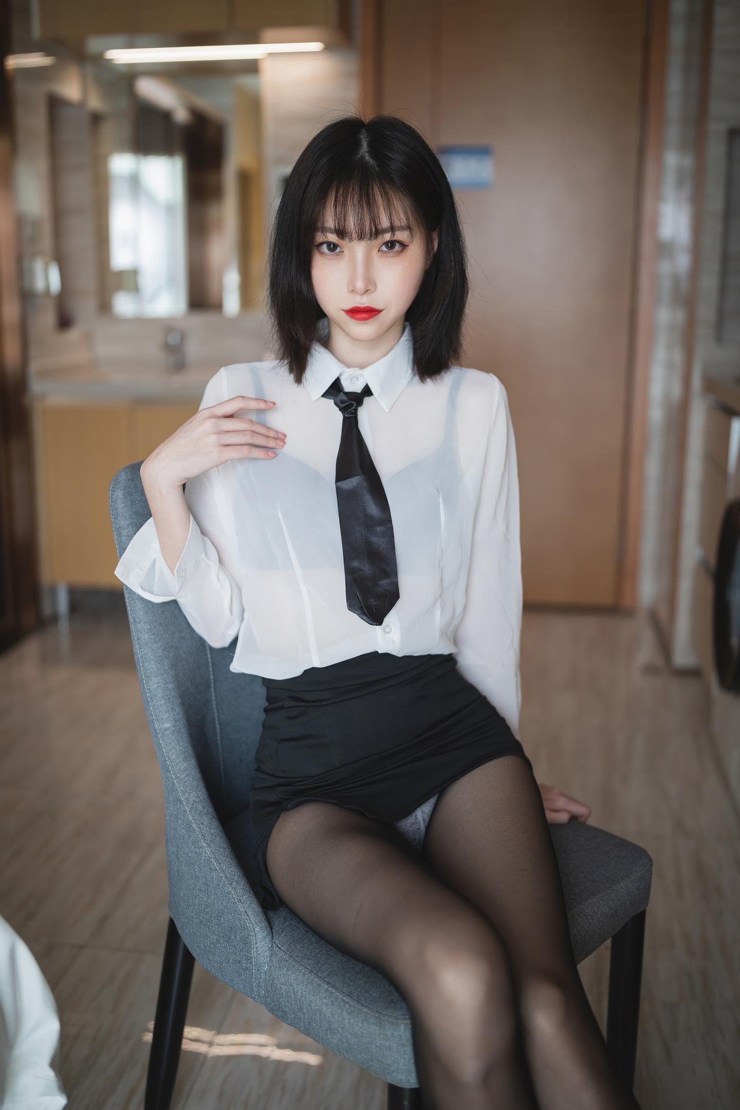 许岚LAN NO.004 OL制服 2