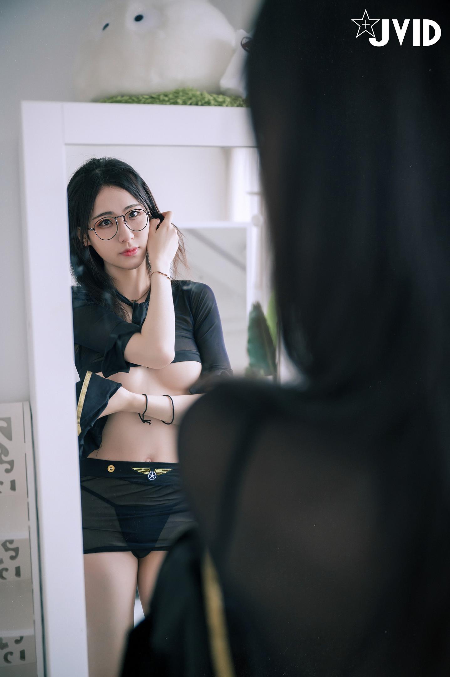 JVID NO.164 阿黎 - 性感暗黑空姐「P1」 33