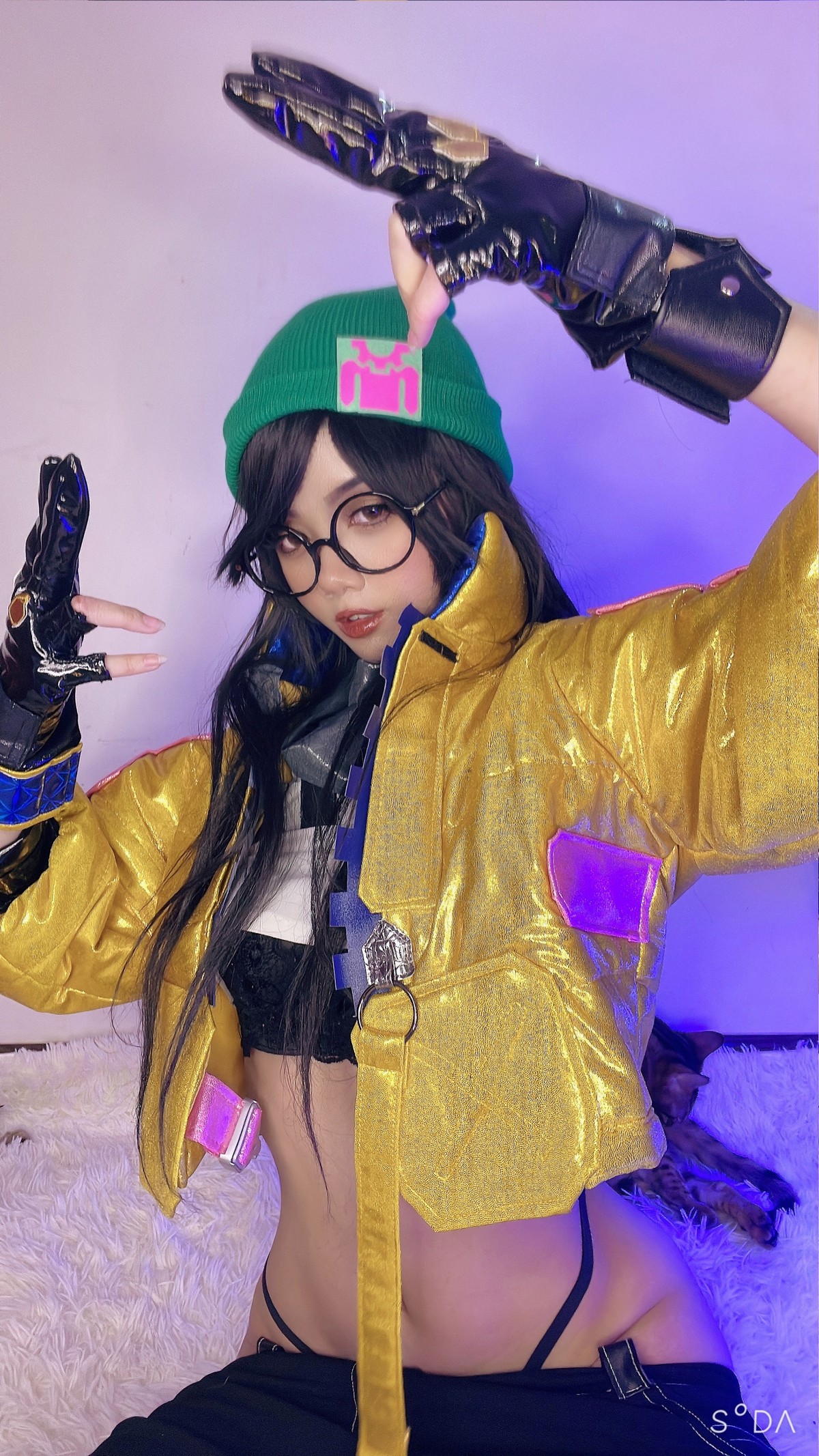 PoppaChan Killjoy Cosplay Set (Valorant) – 12 Photos 24MB插图2