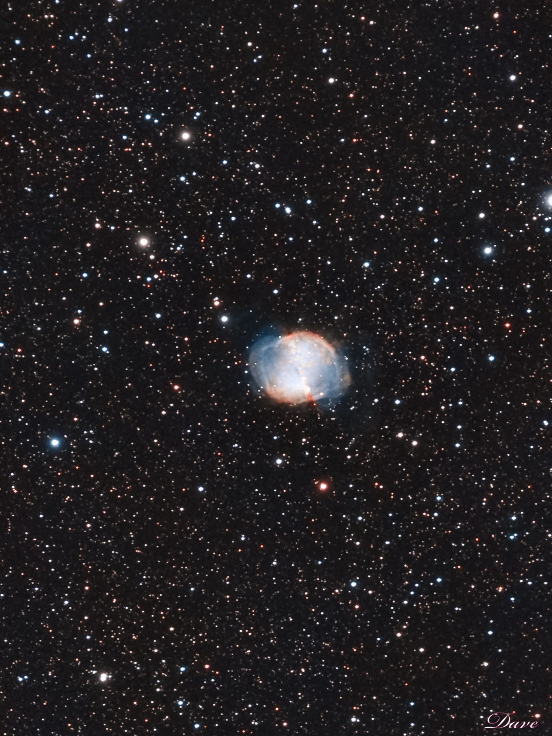 nebulosa M27 con Telescopio Seestar 50