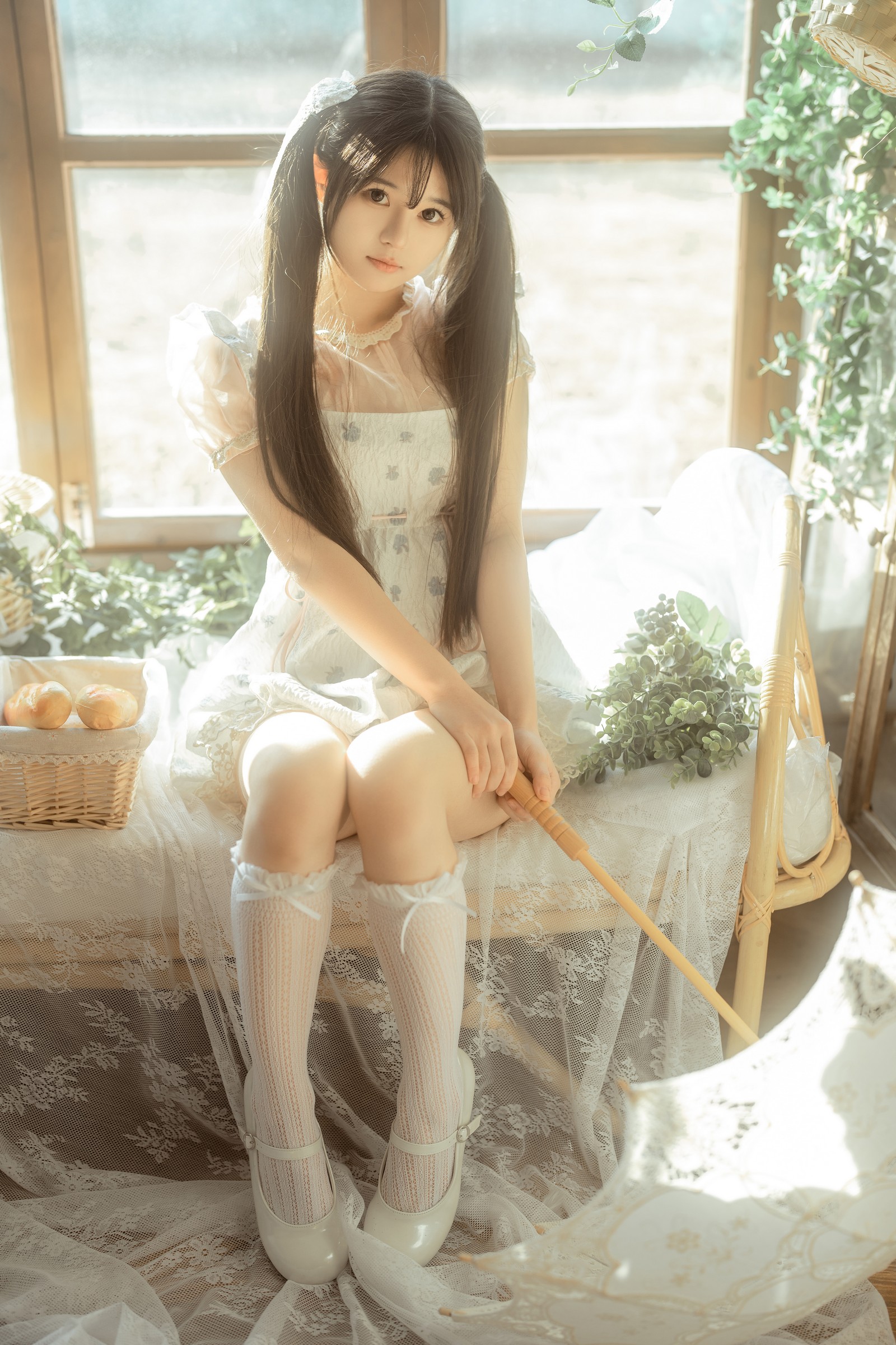 rua阮阮 花房 小裙子 写真图集｜甜系少女私房摄影（54P｜661MB）插图5