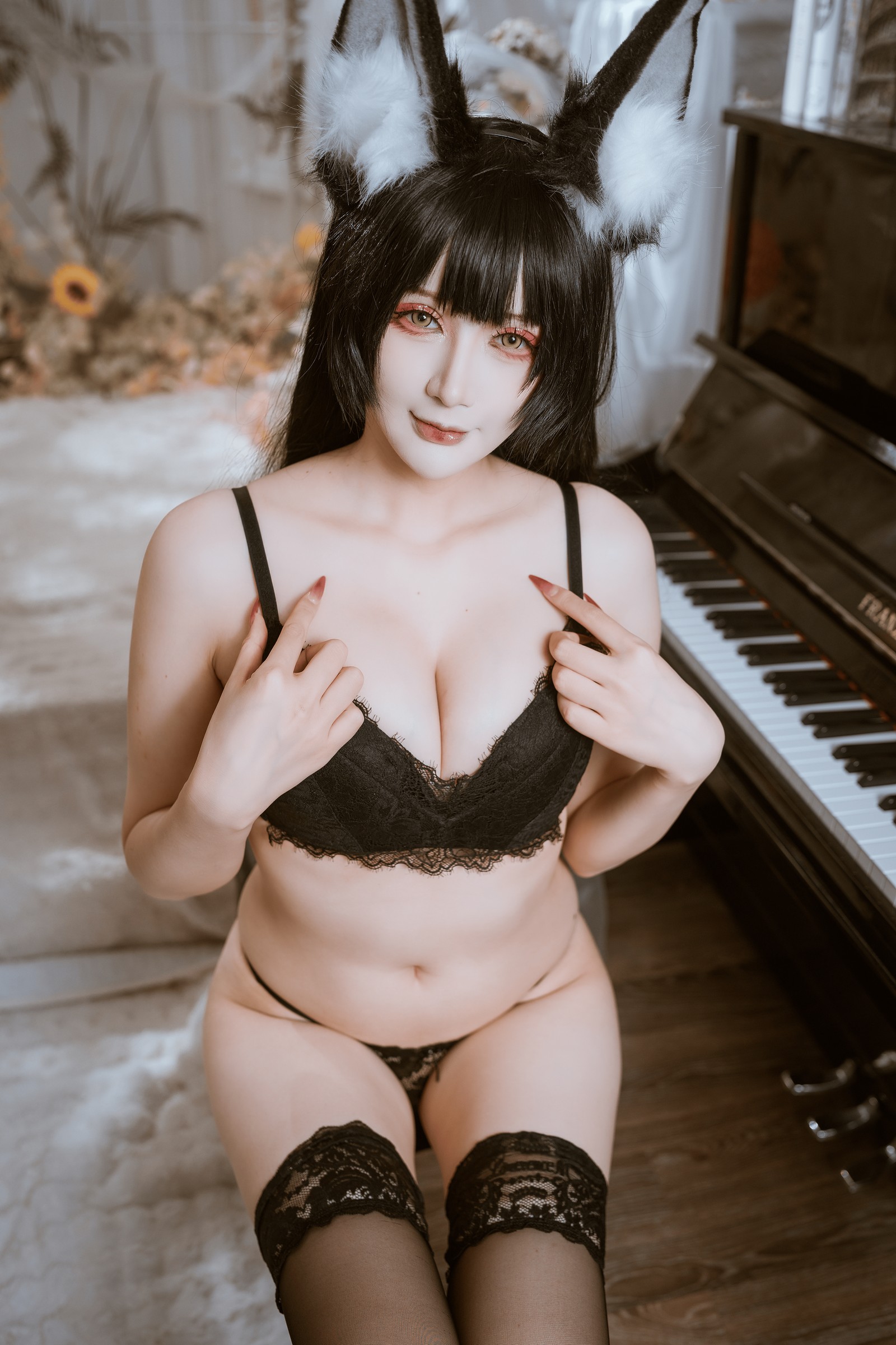 兔胖胖min – 碧蓝航线 武藏 花嫁 Cosplay 高清写真集（40P-883.9MB）插图4