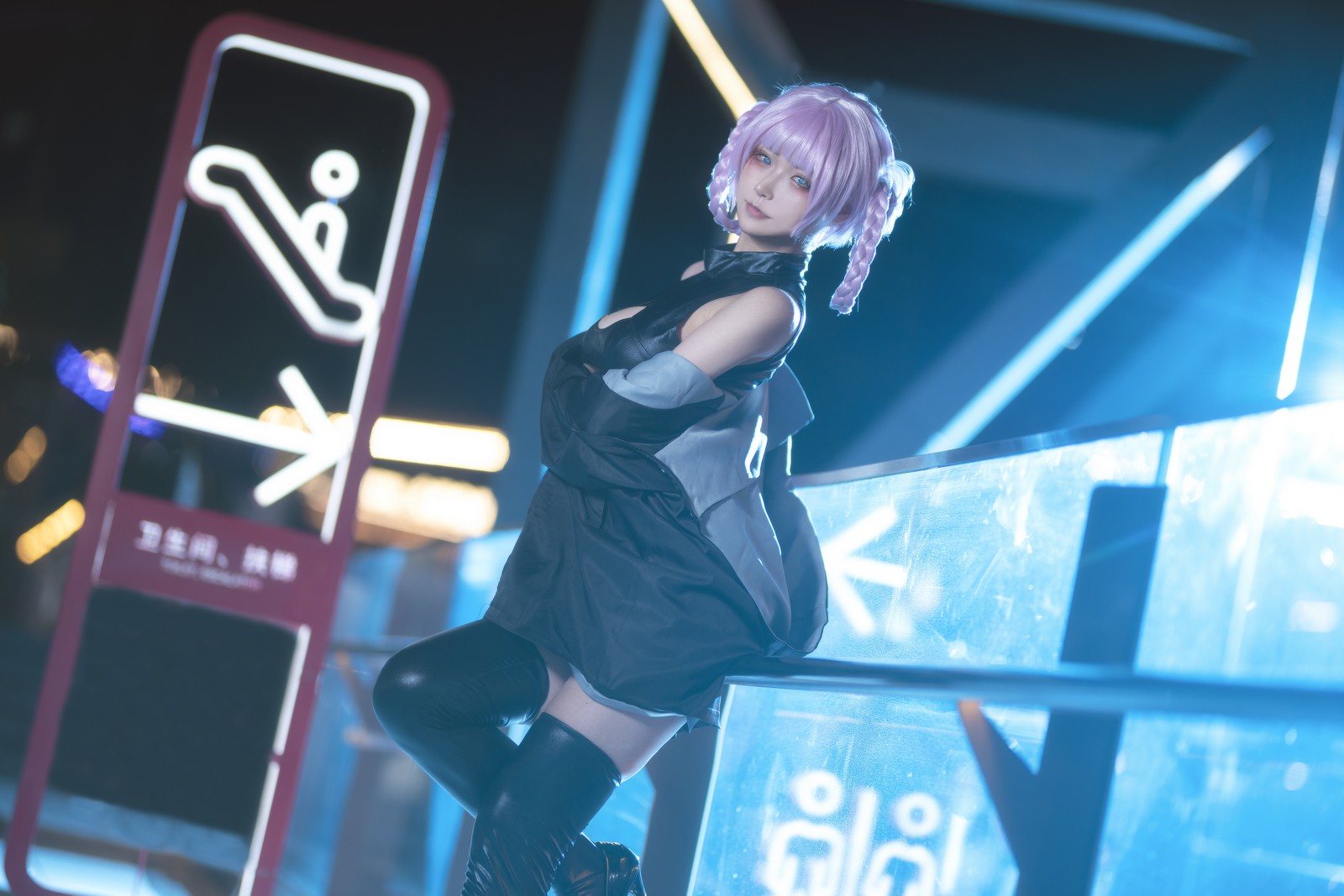 Seya-狮砸 – 彻夜之歌 七草荠 Cos 写真集（7P-87MB）插图4