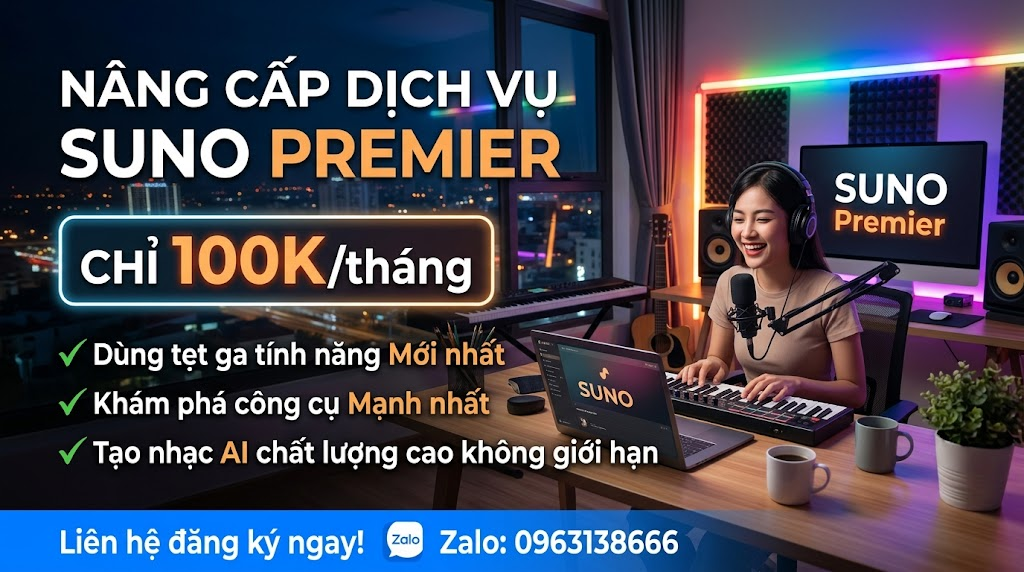 Suno Premier uy tín