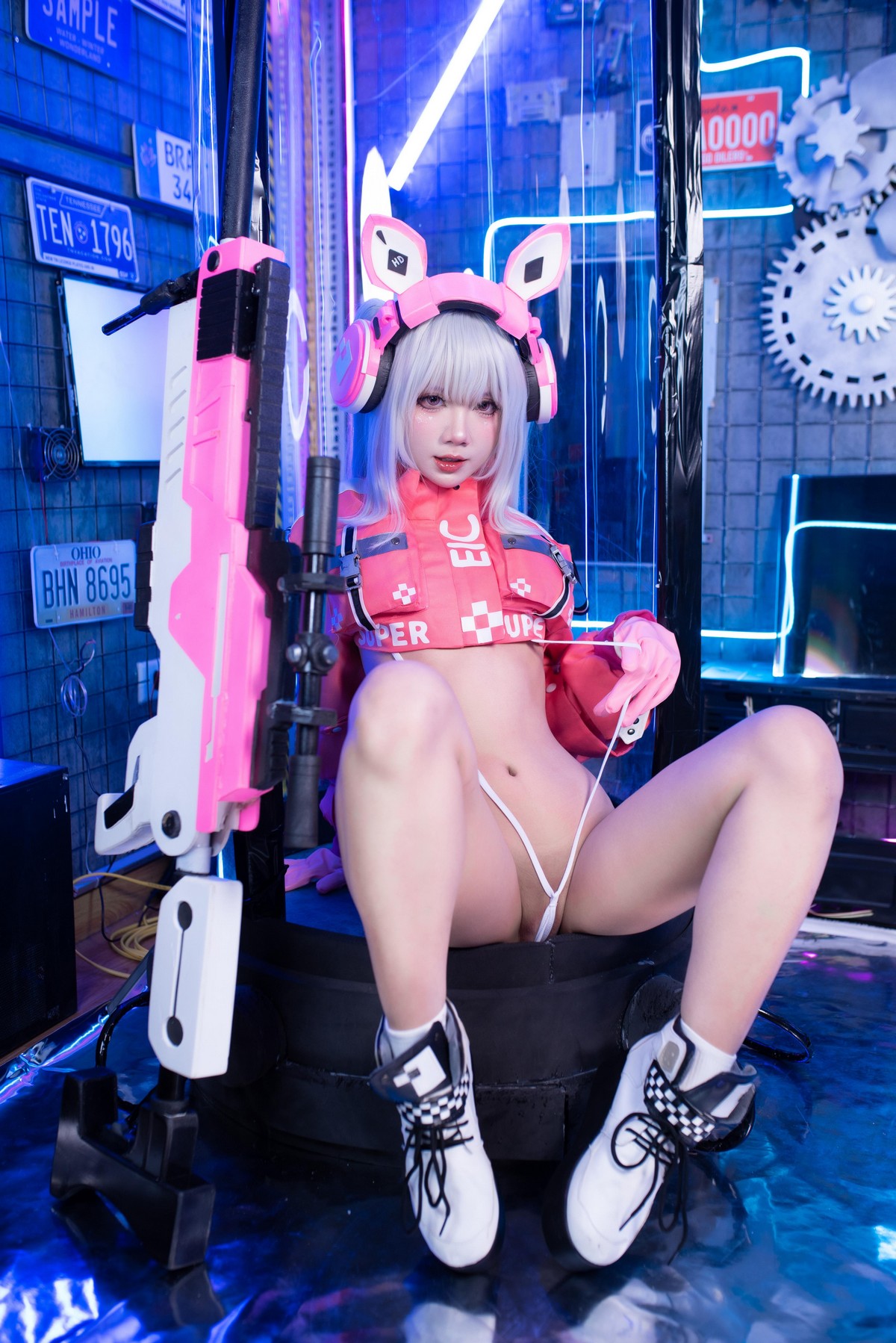 PoppaChan Alice Cosplay (NIKKE Goddess of Victory) – 40 Photos 19MB