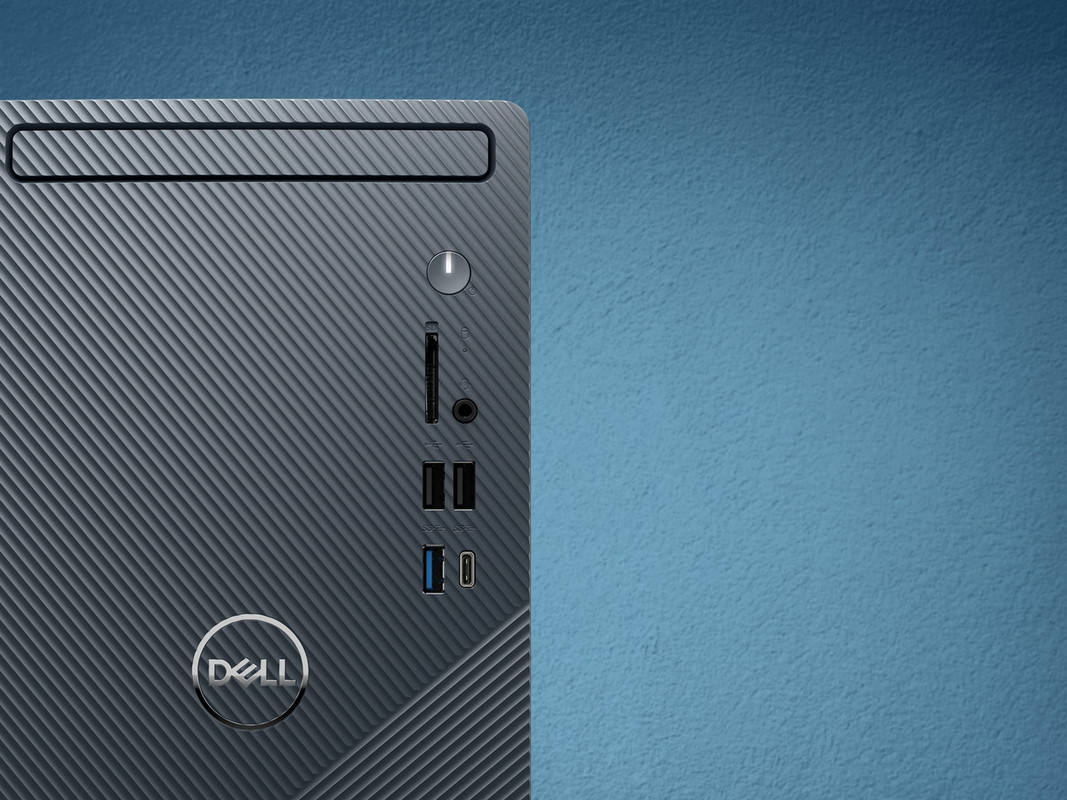 Computadora de escritorio tipo torre Dell Inspiron 3020.