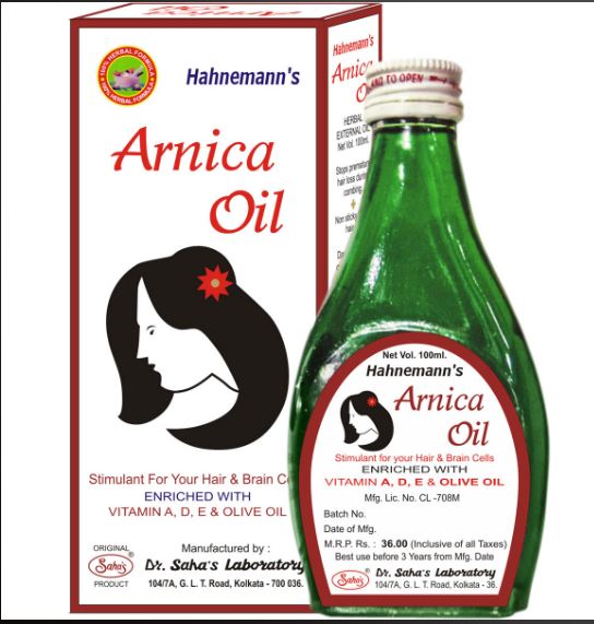 Hahnemann Arnica Hair Oil 200 ml