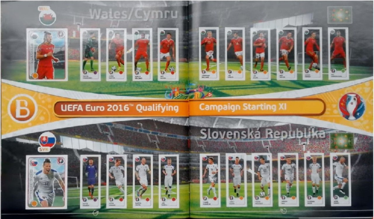 Album UEFA euro 2016 Panini-16