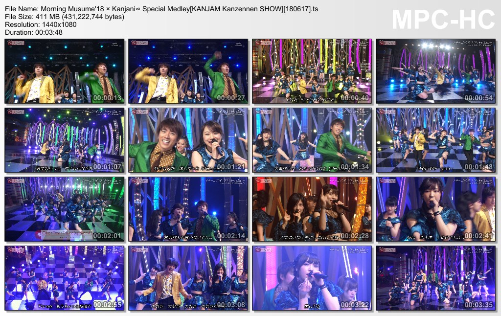 Morning Musume'18 × Kanjani∞ Special Medley[KANJAM Kanzennen SHO
