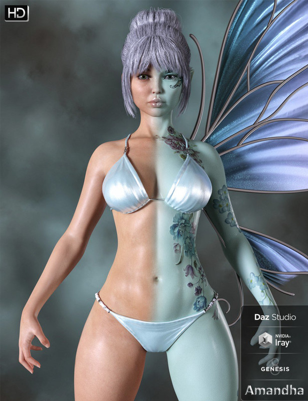 Amandha HD for Genesis 8 Female