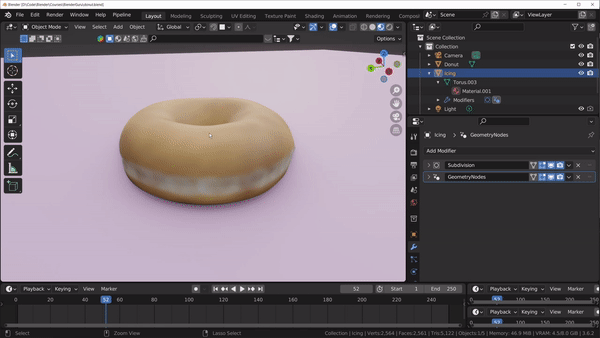 Why does this piece stick out but is fine in edit mode? : r/blender