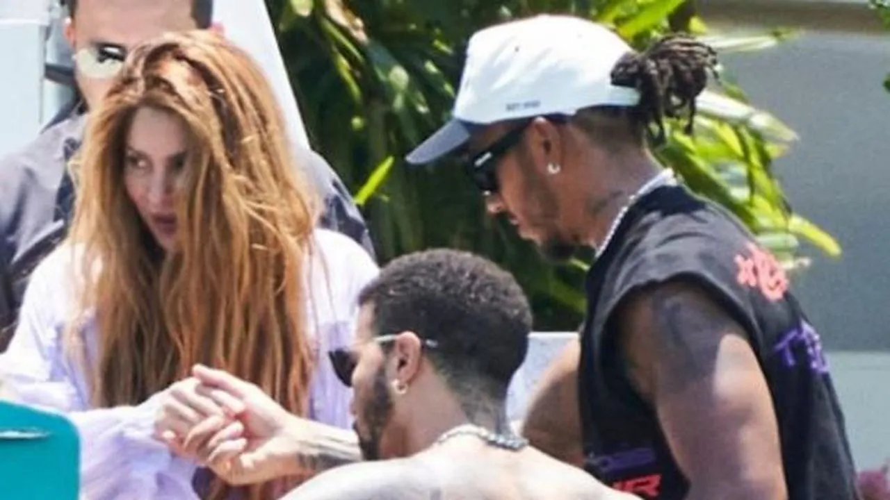 ¿Shakira y Lewis Hamilton ya son pareja? Son vistos en segunda 'cita' en Miami