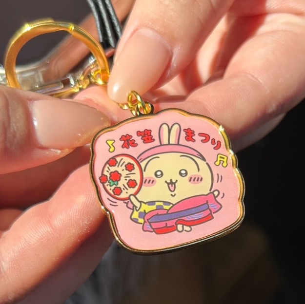 花笠祭りとコラボチャーム