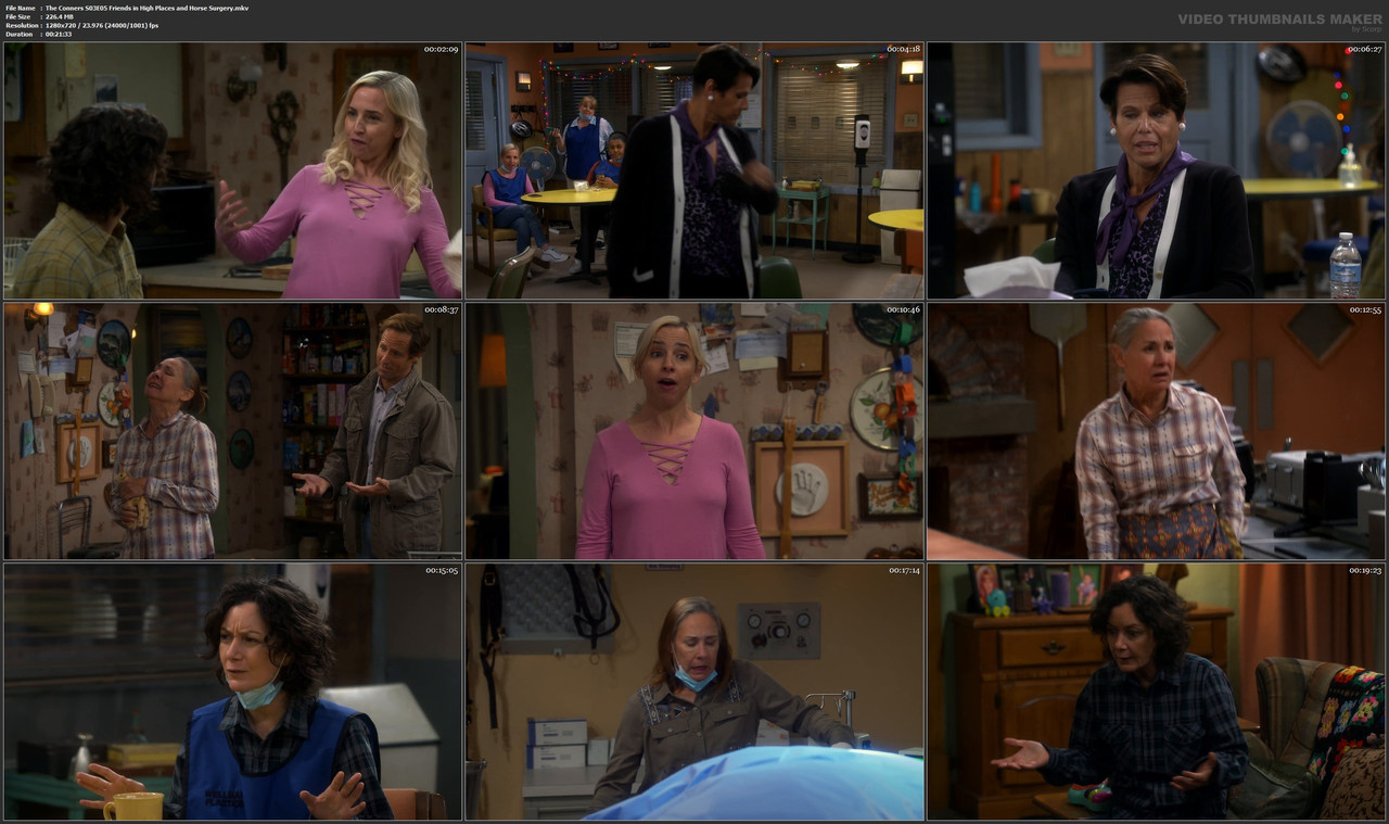 The Conners S03E05 Friends in High Places and Horse Surgery.mkv