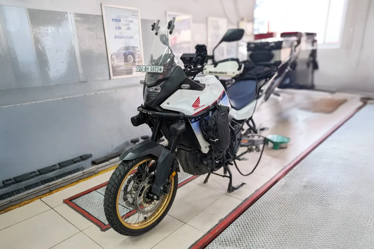 Torque Block tyre expertise for Honda XL750 Transalp