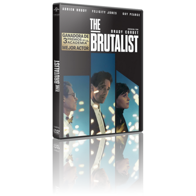 Portada - The Brutalist [DVD9 Full][Pal][Cast/Ingl][Sub:Varios][Drama][2024]