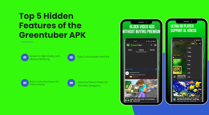 GreenTuber block ads  (VIP Unlocked) Cover Art