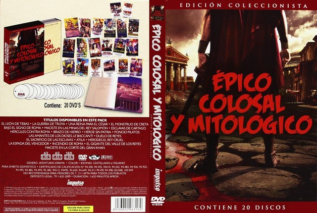 Épico, Colosal y Mitológico [Ed.Colec.][Pal][21xDVD5-9 Full][Cast-Ita][Épico][1954-65]