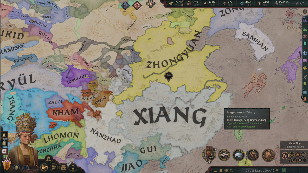 Hangarian Zhongyuan and Xiang