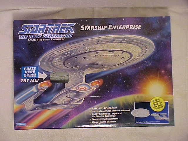 The Trek Collective: Playmates Star Trek Toys Box Art By Ron McPherson