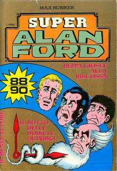 Super Alan Ford Serie Oro 030 - Numeri 088, 089, 090 (1989)