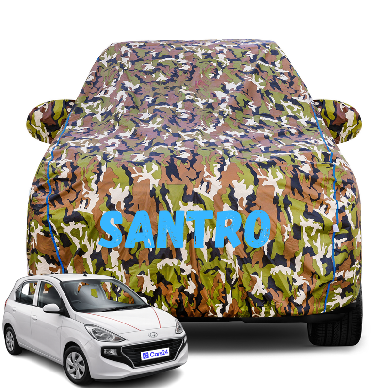 Santro Army Car Cover