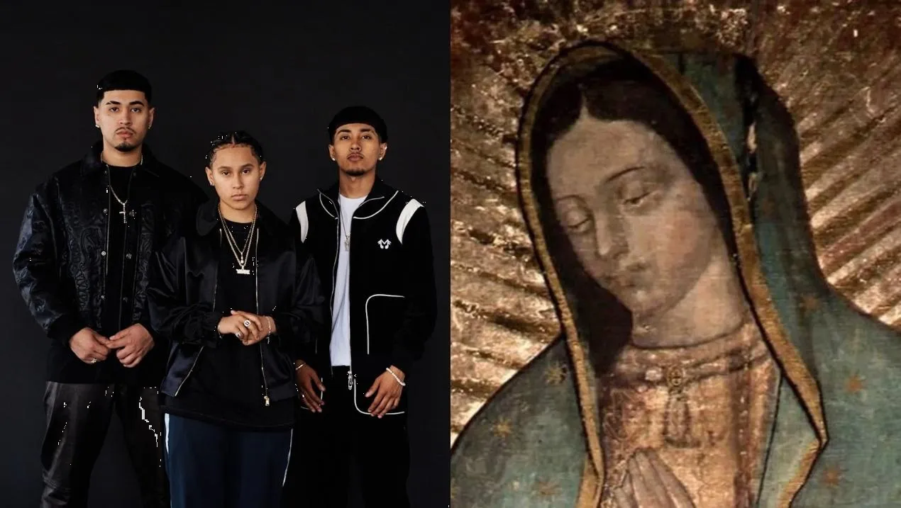 Yahritza y Su Esencia le canta a la Virgen de Guadalupe, le llueven críticas