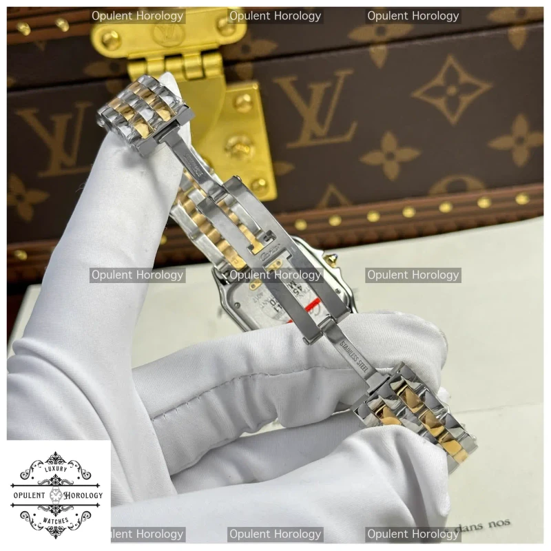 Luxury Cartier Panthere 1:1 Replica | White Dial, Metal Bracelet