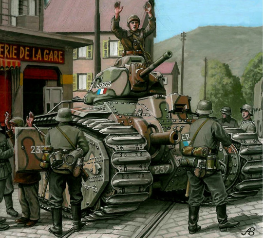 Tanques franceses de la Segunda Guerra Mundial