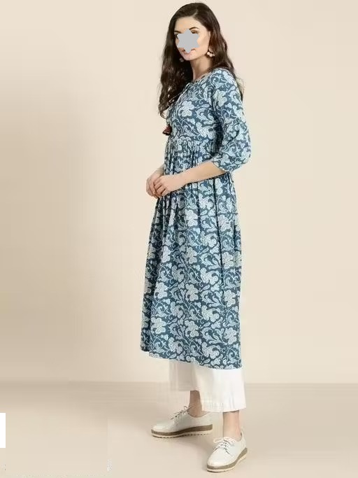 BEAUTIFUL KURTA WITH BOTTAMWEAR Color 1 (KS142)