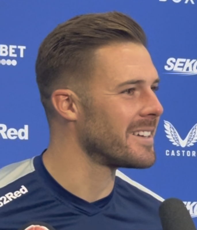 Press Conference Jack Butland talks about his hopes on coming to
