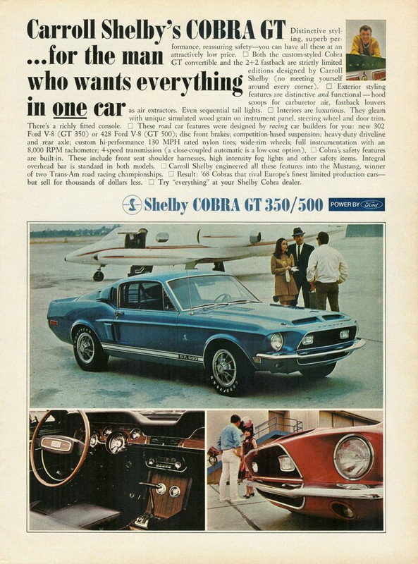 1968ShelbyCobra GT