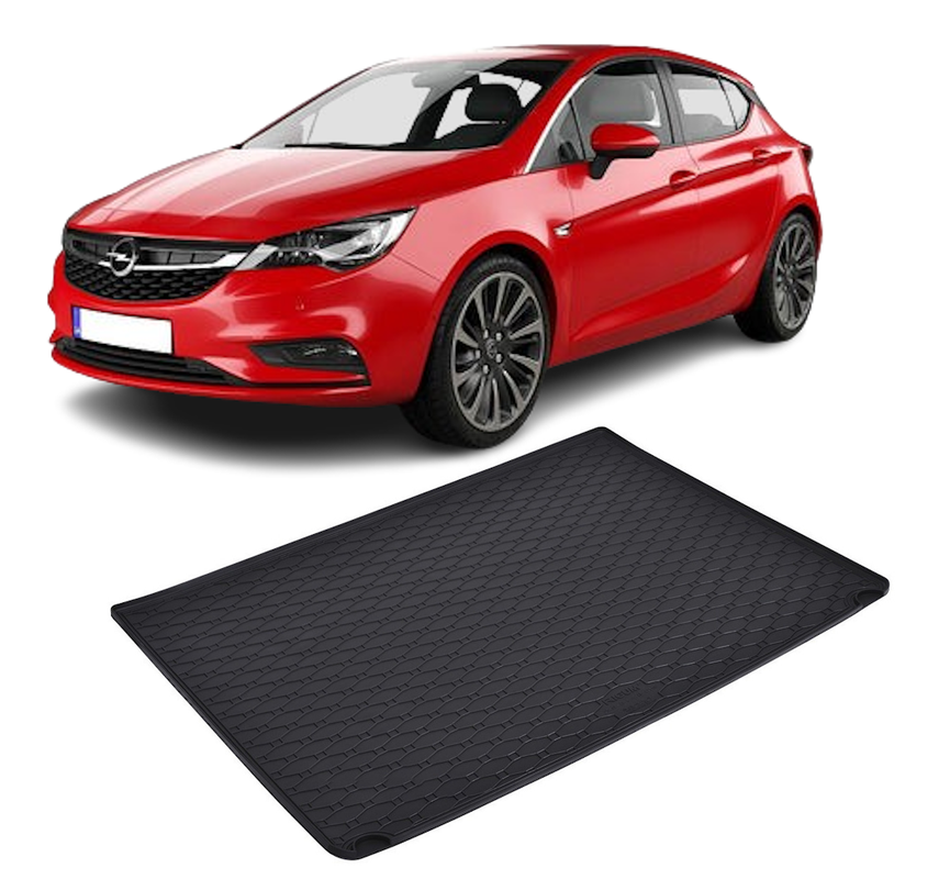 Tavita auto OPEL Astra K Hatchback 2015-2021, protectie portbagaj, Cri-Flo, din cauciuc 100%, compatibil cu autoturismul OPEL Astra K
