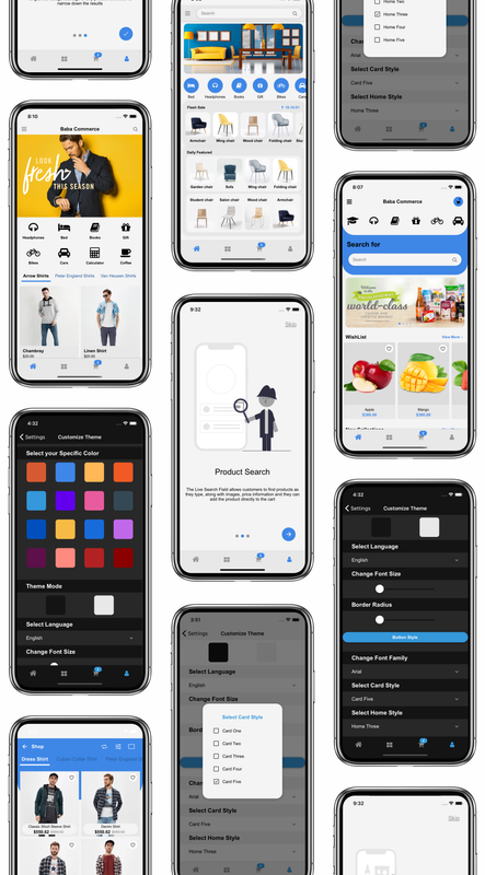 Apps Shop UI kit (POS) - React Native & Ionic Angular E-Commerce Templates (Grocery,Food, Fashion) - 12