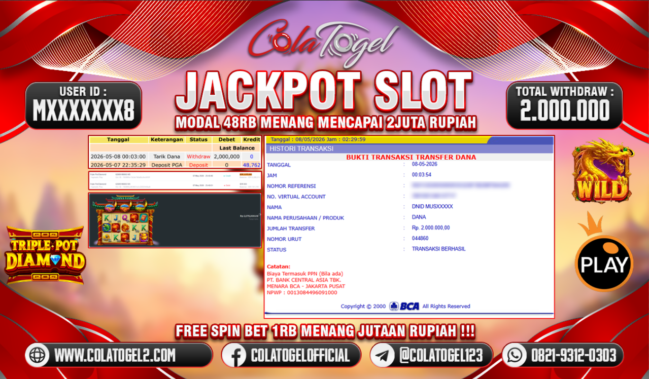 JACKPOT SLOT GACOR!!
